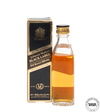 JOHNNIE WALKER BLACK LABEL MINIATURE