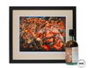 MACALLAN 33 YEAR OLD 1989 - THE WORLD IS ON FIRE NO.1 - BURNOBENNIE X PETER HOWSEN WITH SIGNED PRINT