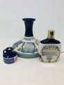 BRITISH NAVY PUSSERS RUM DECANTER 1 LITRE/20CL AND 5CL 