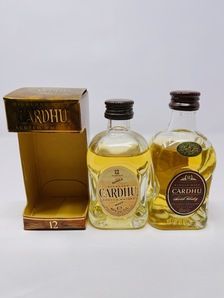 CARDHU 12 YEAR OLD MINIATURES