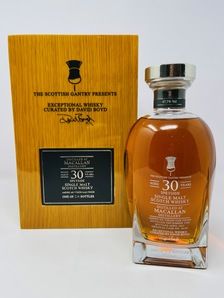 MACALLAN 30 YEAR OLD - SCOTTISH GANTRY VIRGIN AMERICAN OAK BARREL FINISH