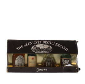 GLENLIVET MINIATURE QUARTET PACK