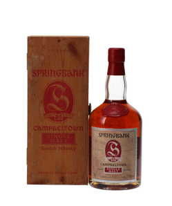 SPRINGBANK 25 YEAR OLD 1990'S RELEASE