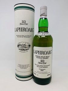 LAPHROAIG 10 YEAR OLD PRE ROYAL WARRANT 1 LITRE