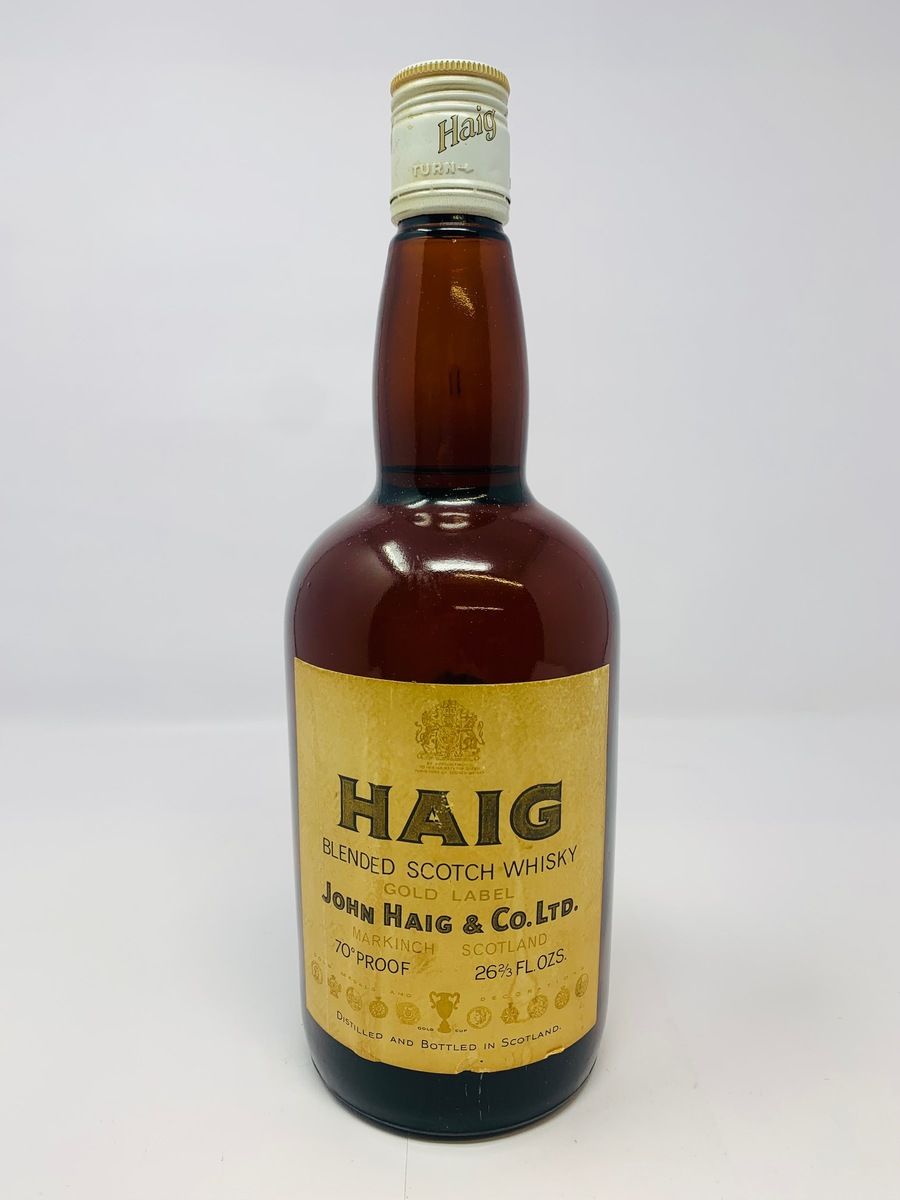 HAIG BLENDED SCOTCH WHISKY GOLD LABEL 1970'S