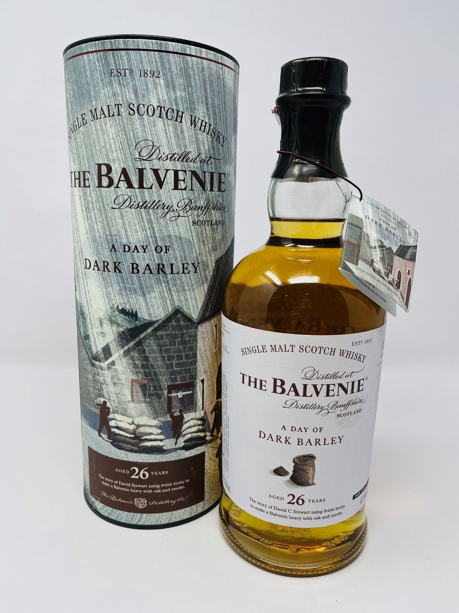 BALVENIE 26 YEAR OLD "A DAY OF DARK BARLEY"