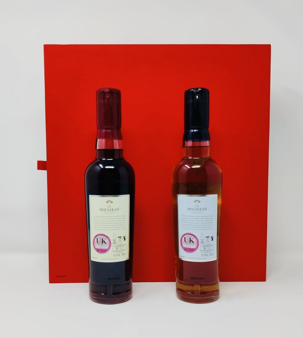 MACALLAN 60TH ANNIVERSARY OF THE CORONATION 2 X 35CL