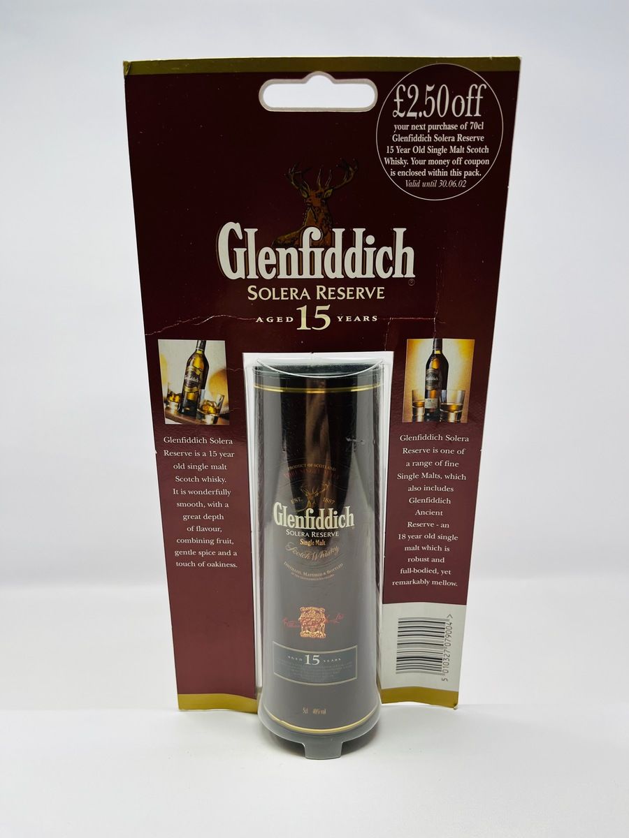 GLENFIDDICH 15 YEAR OLD SOLERA RESERVE MINIATURE