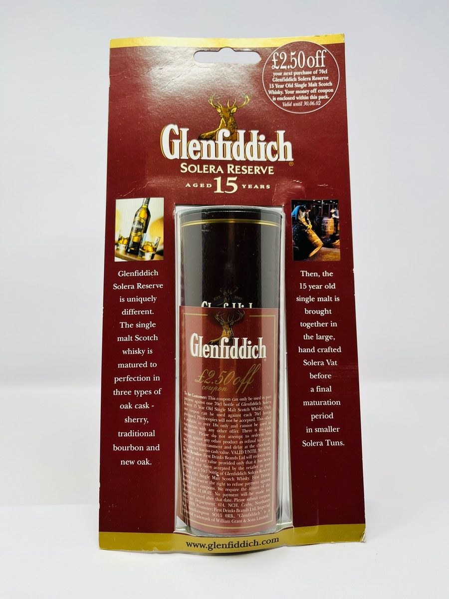 GLENFIDDICH 15 YEAR OLD SOLERA RESERVE MINIATURE