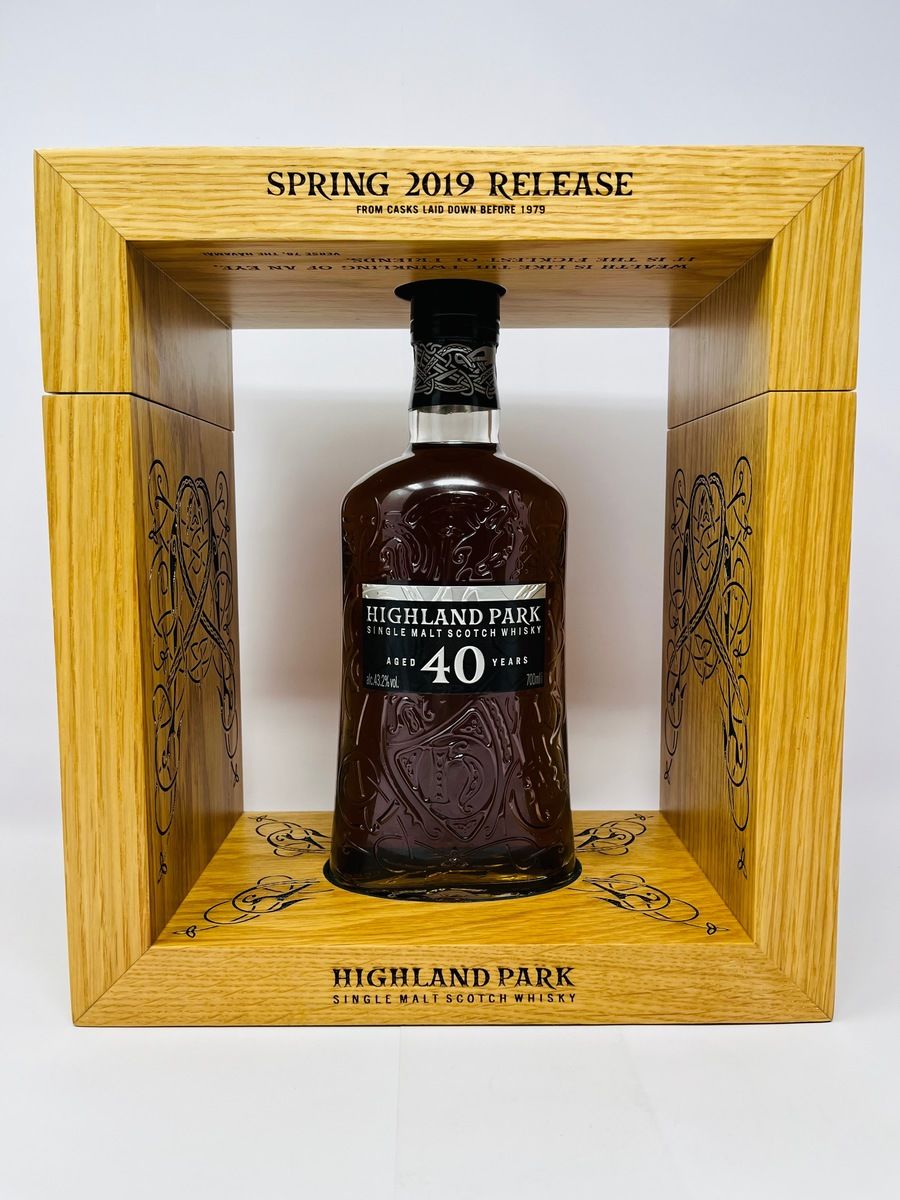 HIGHLAND PARK 40 YEAR OLD SPRING 2019 RELEASE