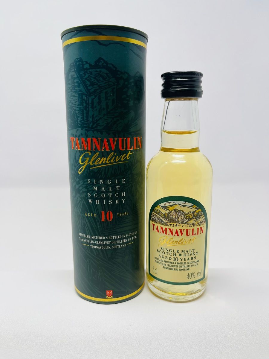 TAMNAVULIN GLENLIVET 10 YEAR OLD MINIATURE