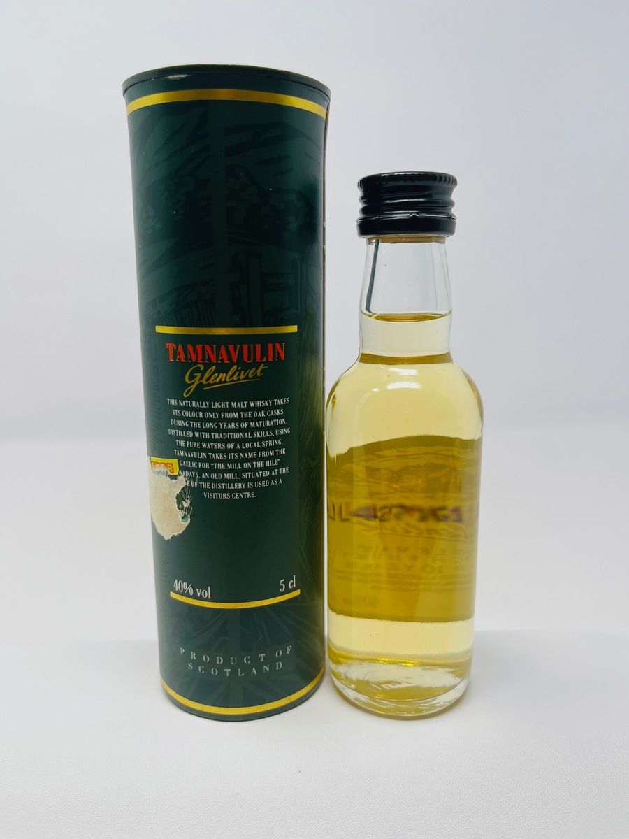 TAMNAVULIN GLENLIVET 10 YEAR OLD MINIATURE