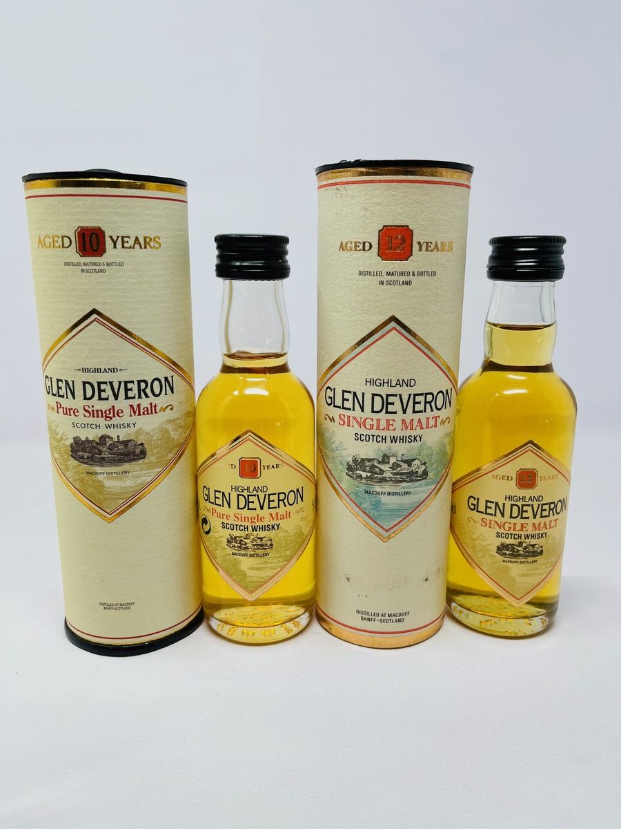 GLEN DEVERON 10 & 12 YEAR OLD MINIATURES