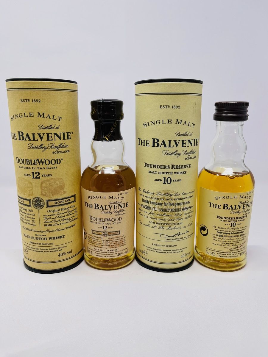 BALVENIE SINGLE MALT MINIATURES