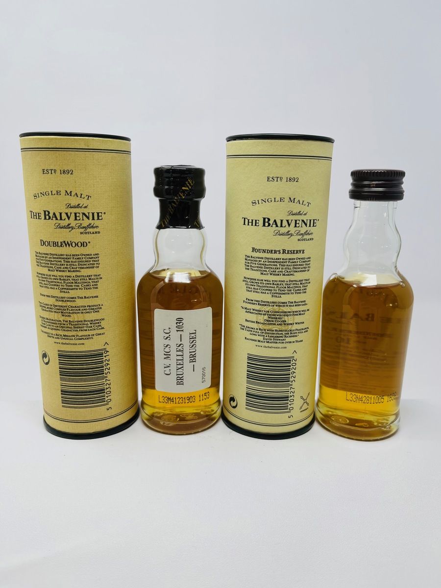 BALVENIE SINGLE MALT MINIATURES