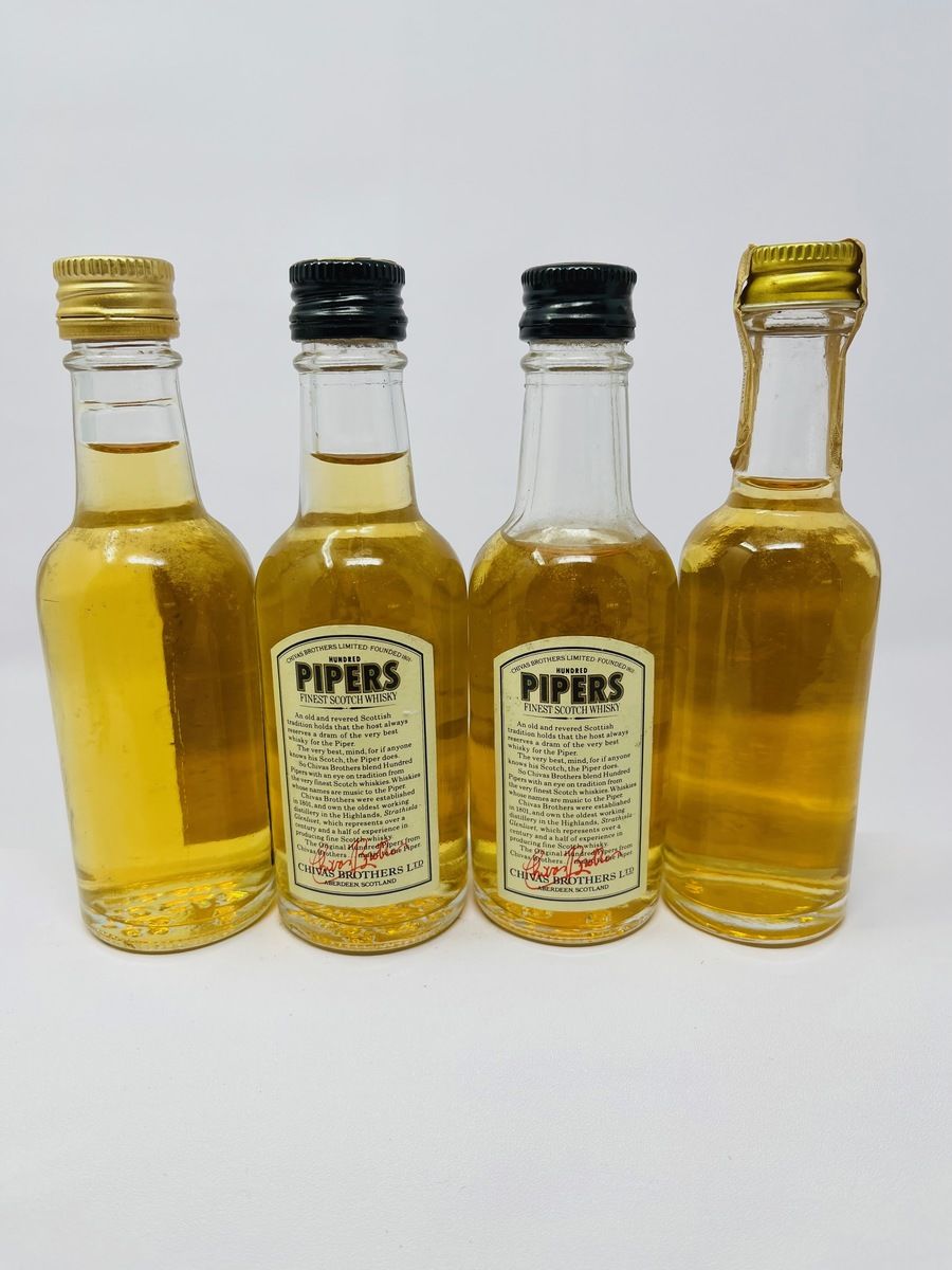 PIPERS SCOTCH WHISKY MINIATURES