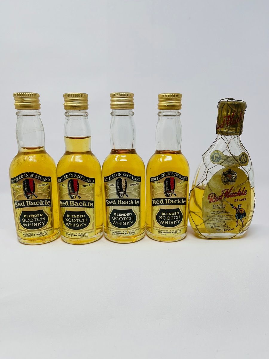 RED HACKLE WHISKY MINIATURES