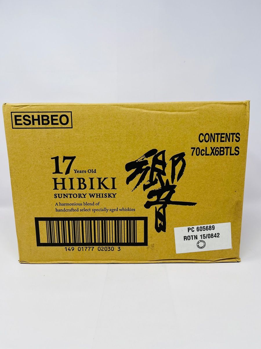 HIBIKI 17 YEAR OLD - FULL CASE 6 X 70CL