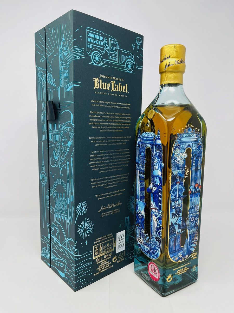 Johnnie Walker Blue Label City Edition Mars Blended Scotch Whisky 40%