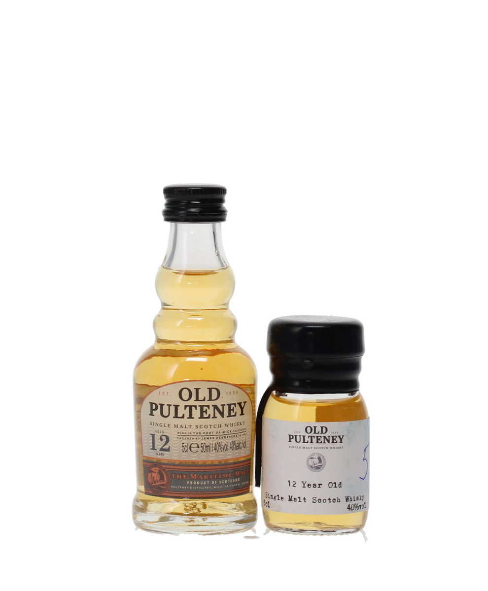 OLD PULTENEY 12 YEAR MINIATURES