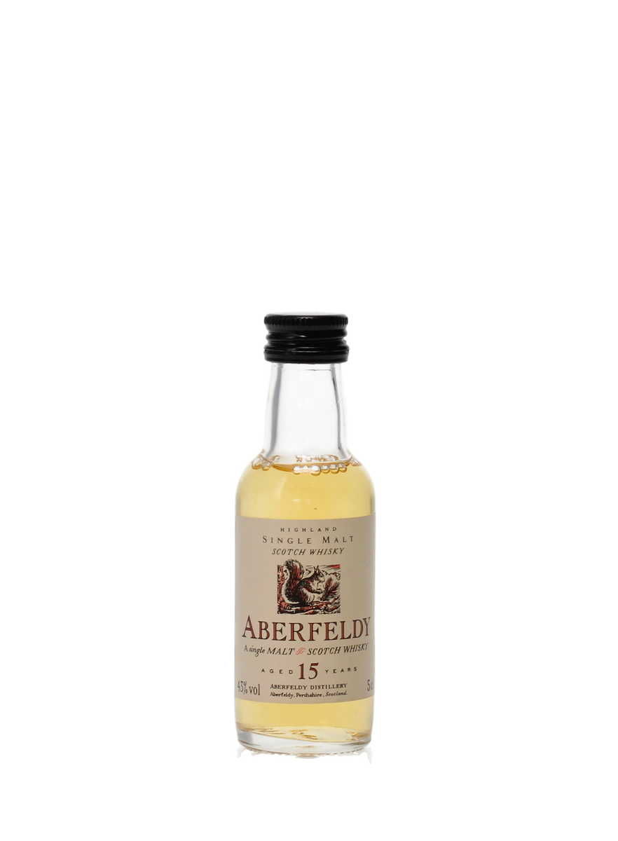 ABERFELDY 15 YEAR OLD FLORA AND FAUNA MINIATURE