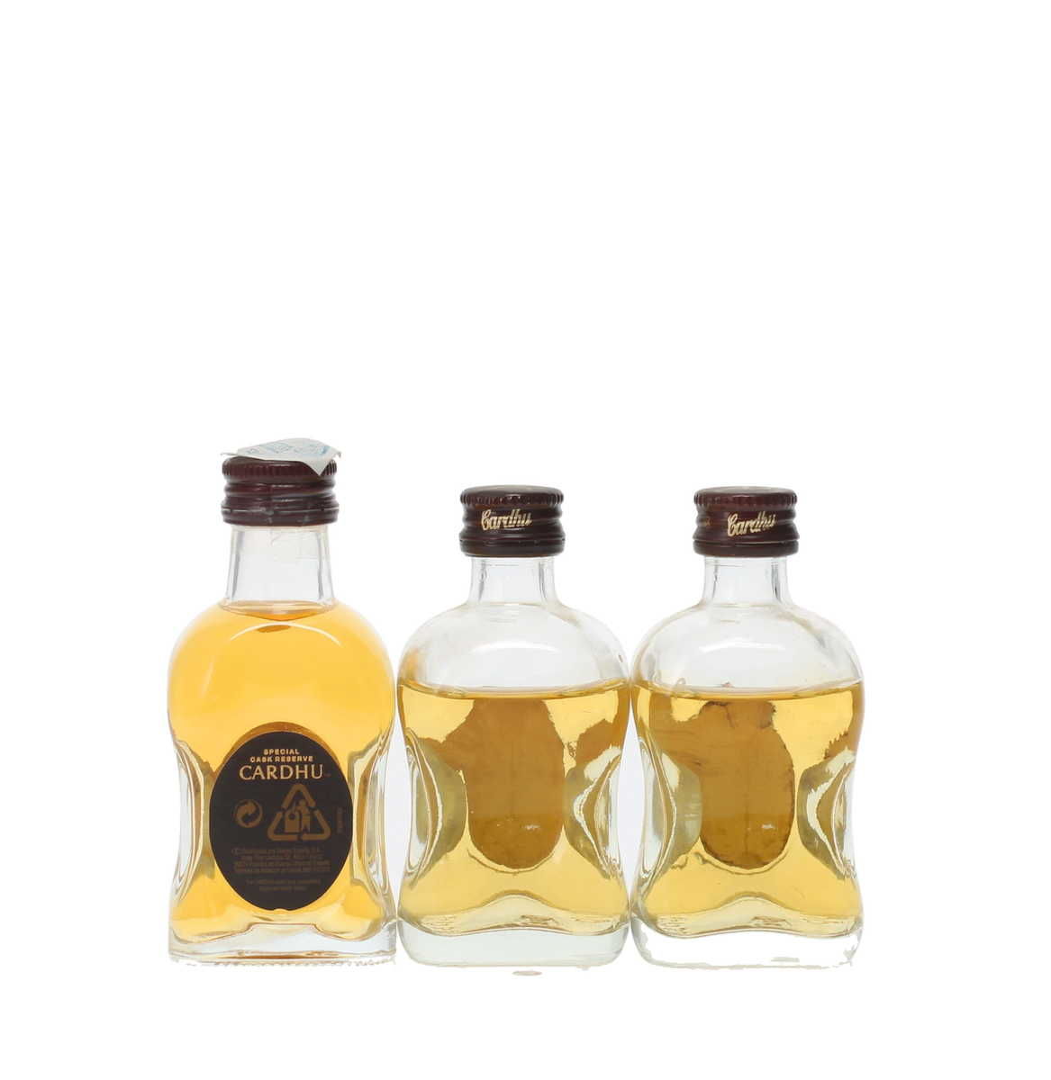 CARDHU WHISKY MINIATURES