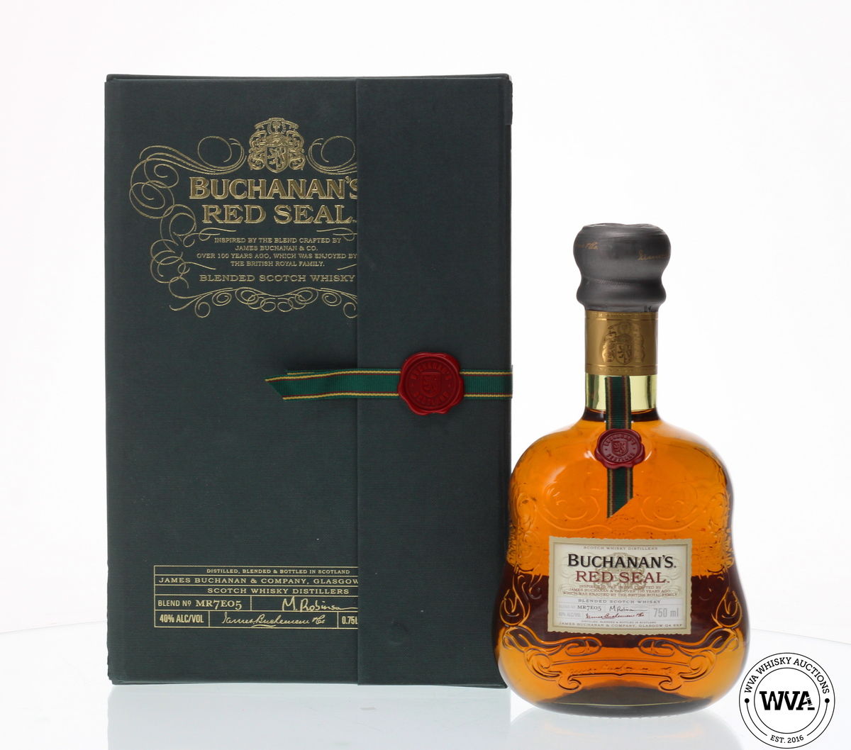 BUCHANAN'S RED SEAL BLENDED SCOTCH WHISKY