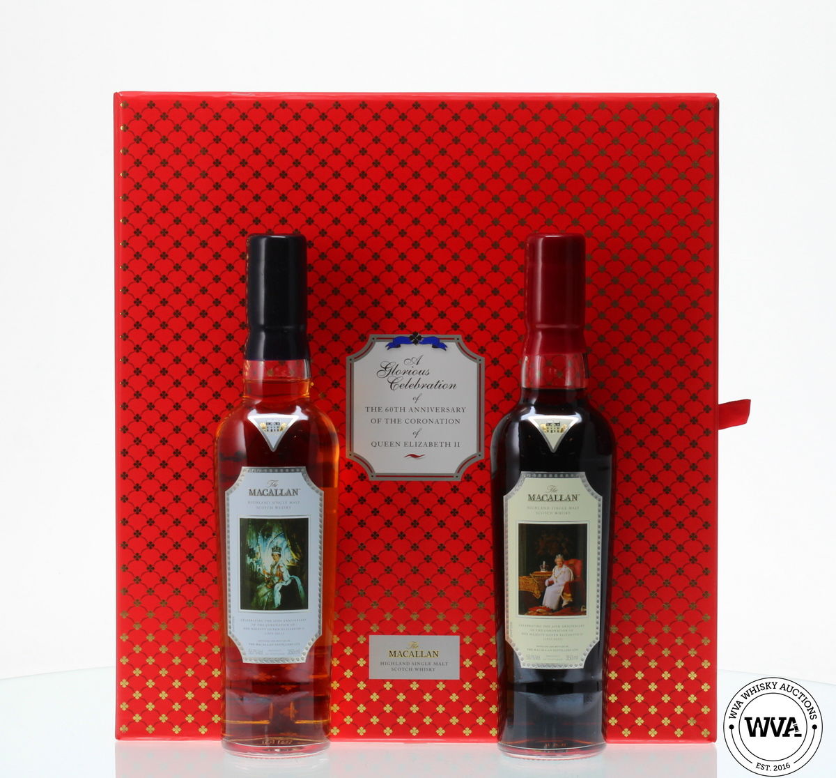 MACALLAN 60TH ANNIVERSARY OF THE CORONATION 2 X 35CL