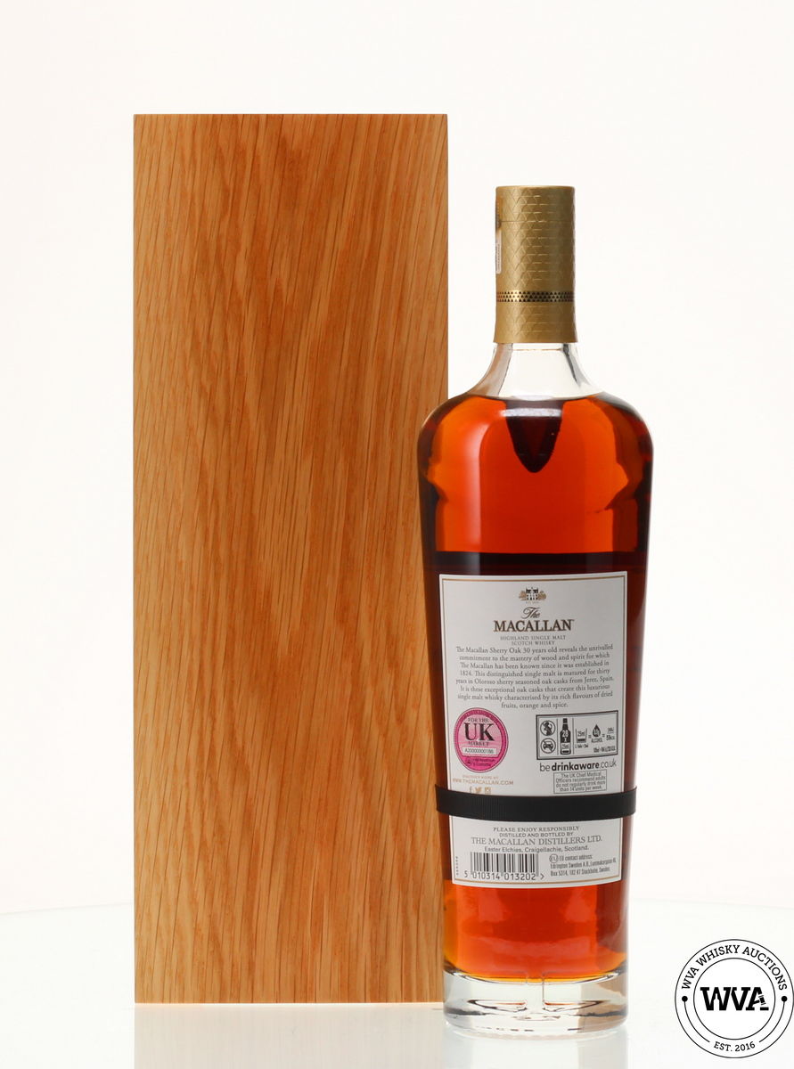 MACALLAN 30 YEAR OLD SHERRY OAK (2022)