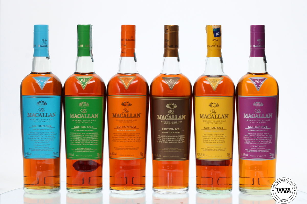 MACALLAN EDITIONS SET (1-6) 