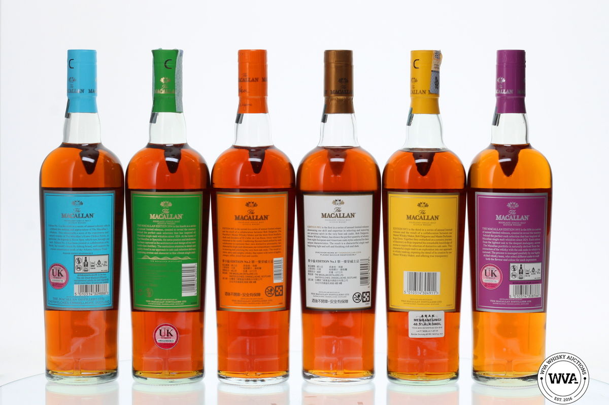 MACALLAN EDITIONS SET (1-6) 