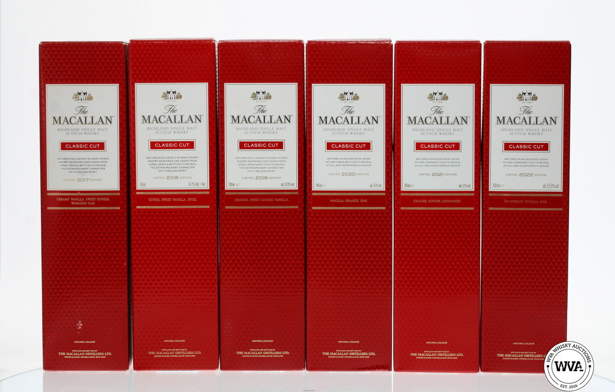 MACALLAN CLASSIC CUT SET (2017-2022)