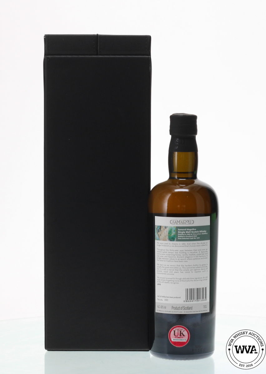 MACALLAN 1989 33 YEAR OLD SAMAROLI MAGNIFICO SINGLE CASK #1219