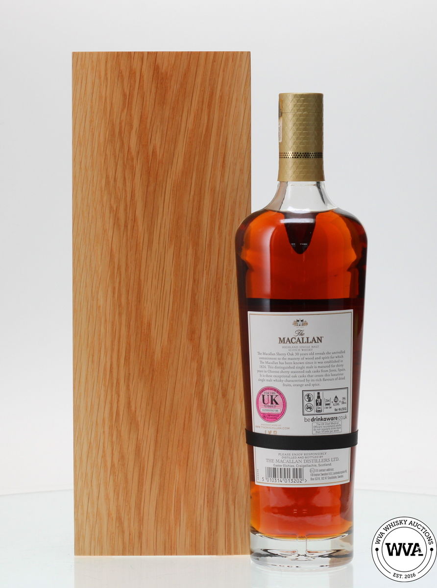 MACALLAN 30 YEAR OLD SHERRY OAK (2022)