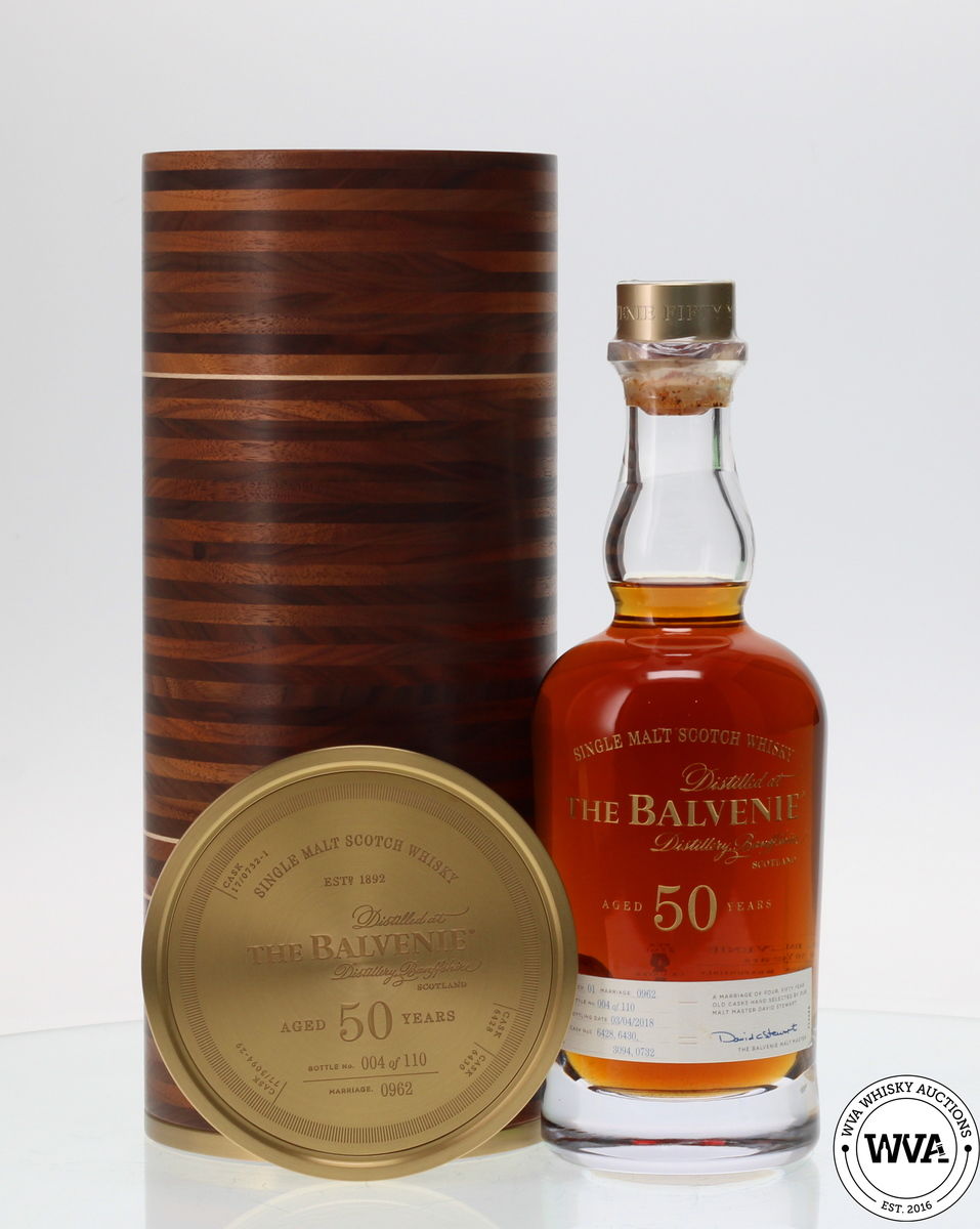 BALVENIE 50 YEAR OLD - MARRIAGE 0962 BATCH 1 - BOTTLE NO.4