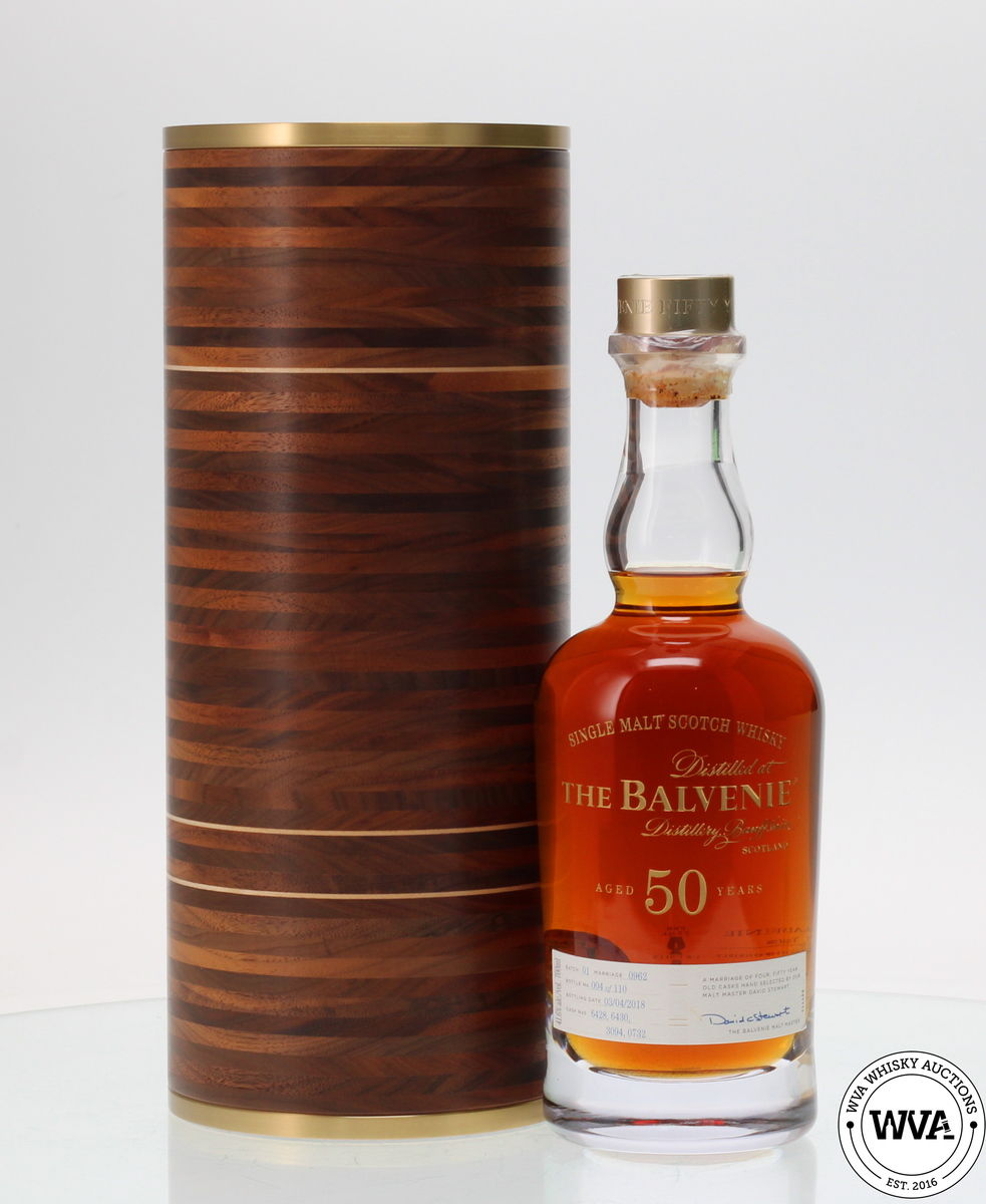 BALVENIE 50 YEAR OLD - MARRIAGE 0962 BATCH 1 - BOTTLE NO.4