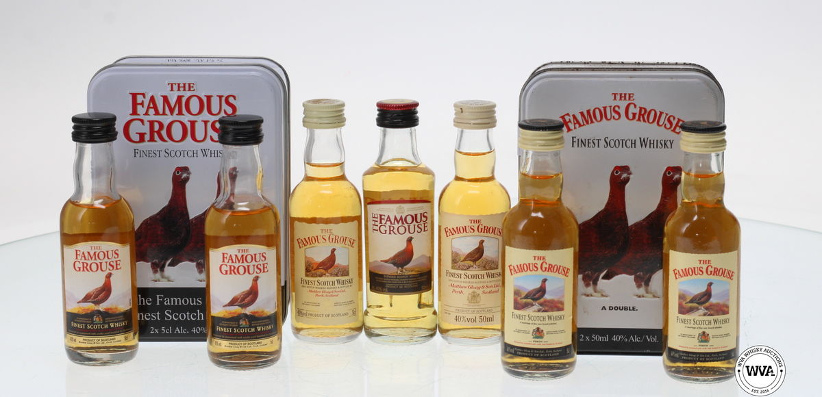 FAMOUS GROUSE WHISKY MINIATURES