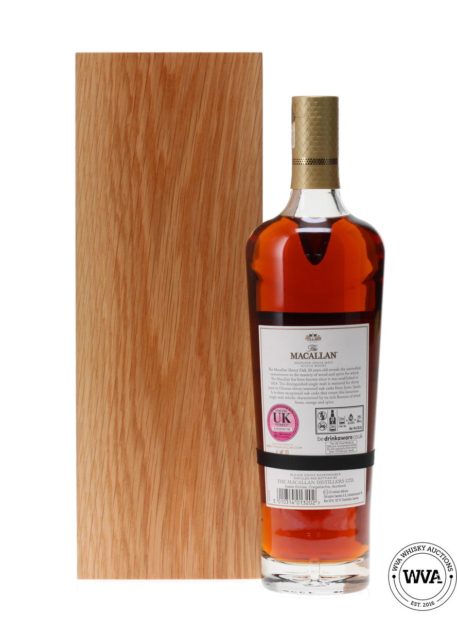 MACALLAN 30 YEAR OLD SHERRY OAK (2022)