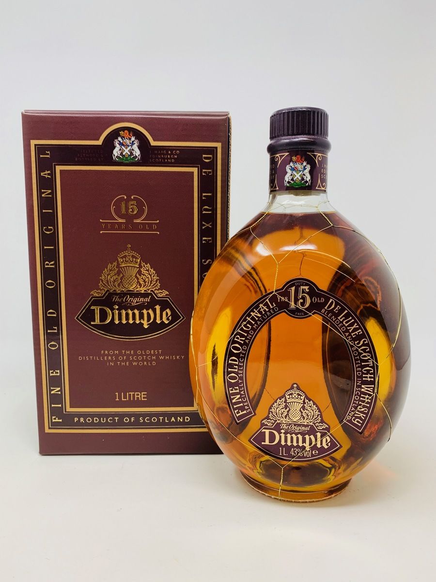 Dimple 15 years Of. The Original De Luxe Scotch Whisky