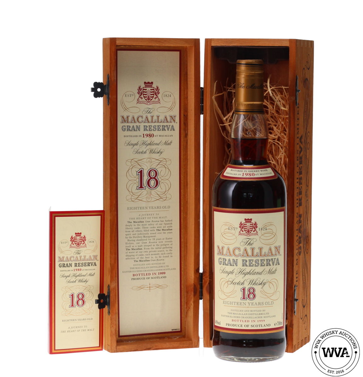 MACALLAN 18 YEAR OLD 1980 GRAN RESERVA