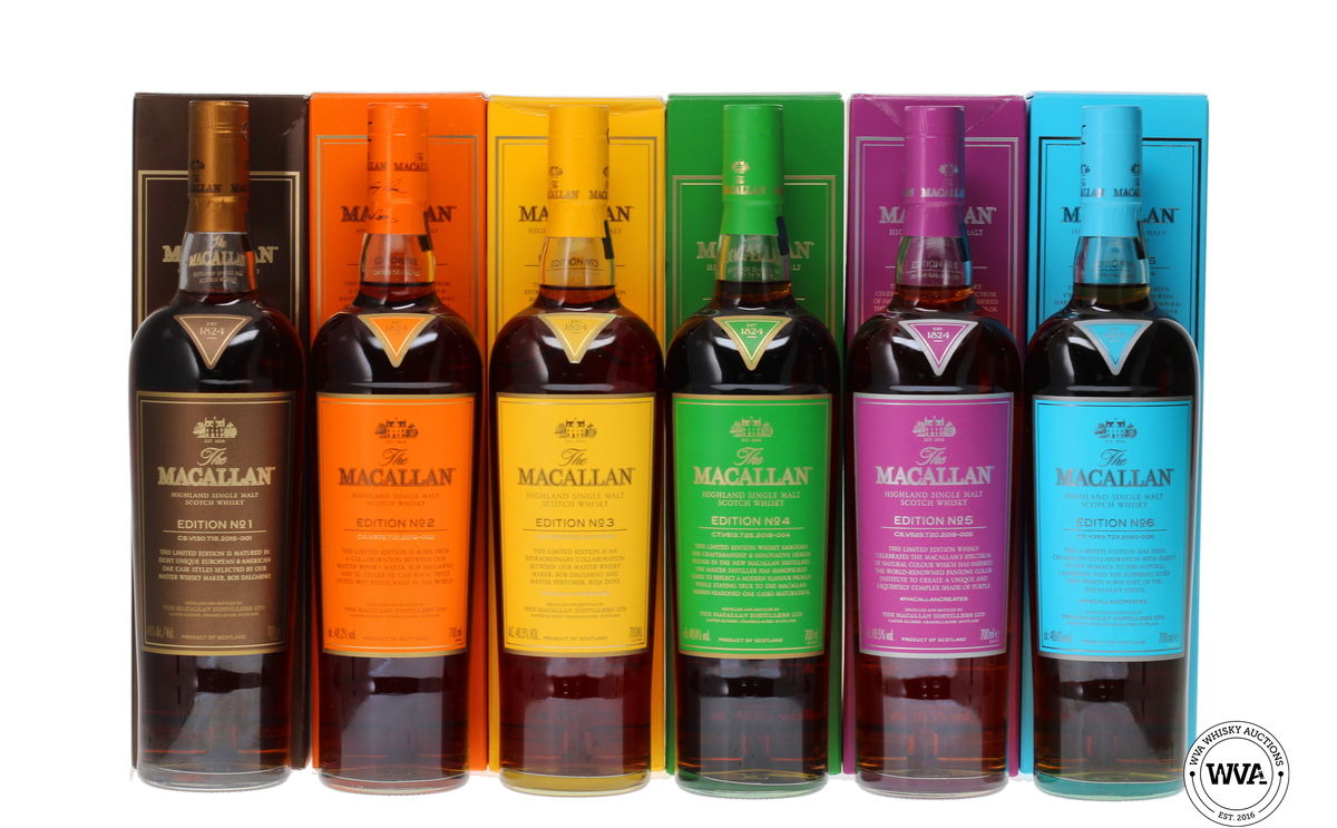 MACALLAN EDITIONS SET (1-6) 