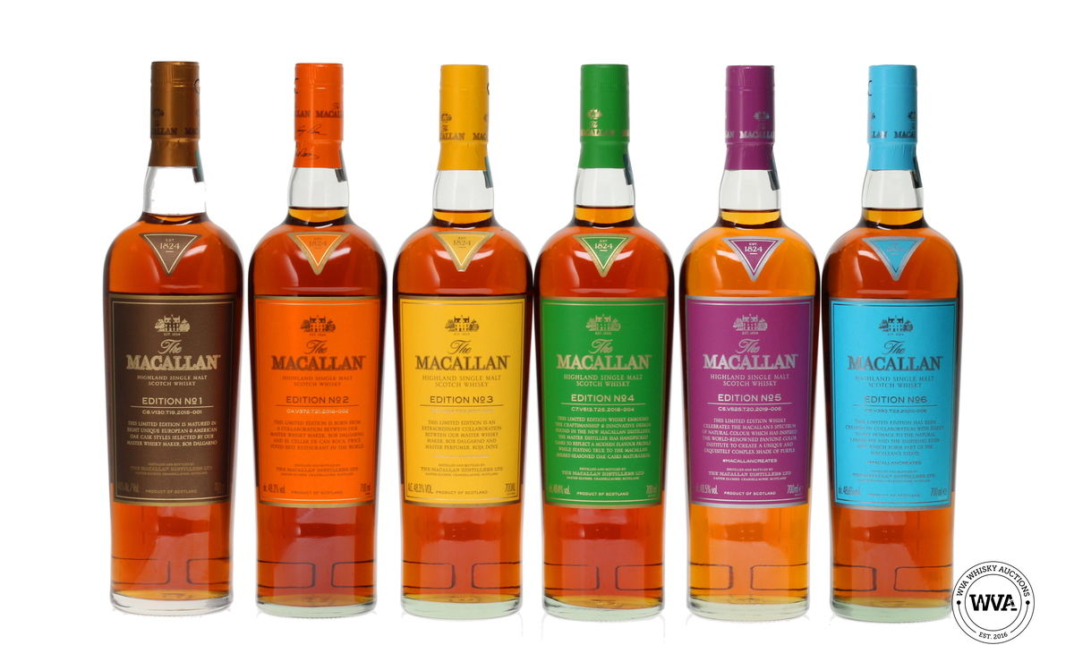 MACALLAN EDITIONS SET (1-6) 