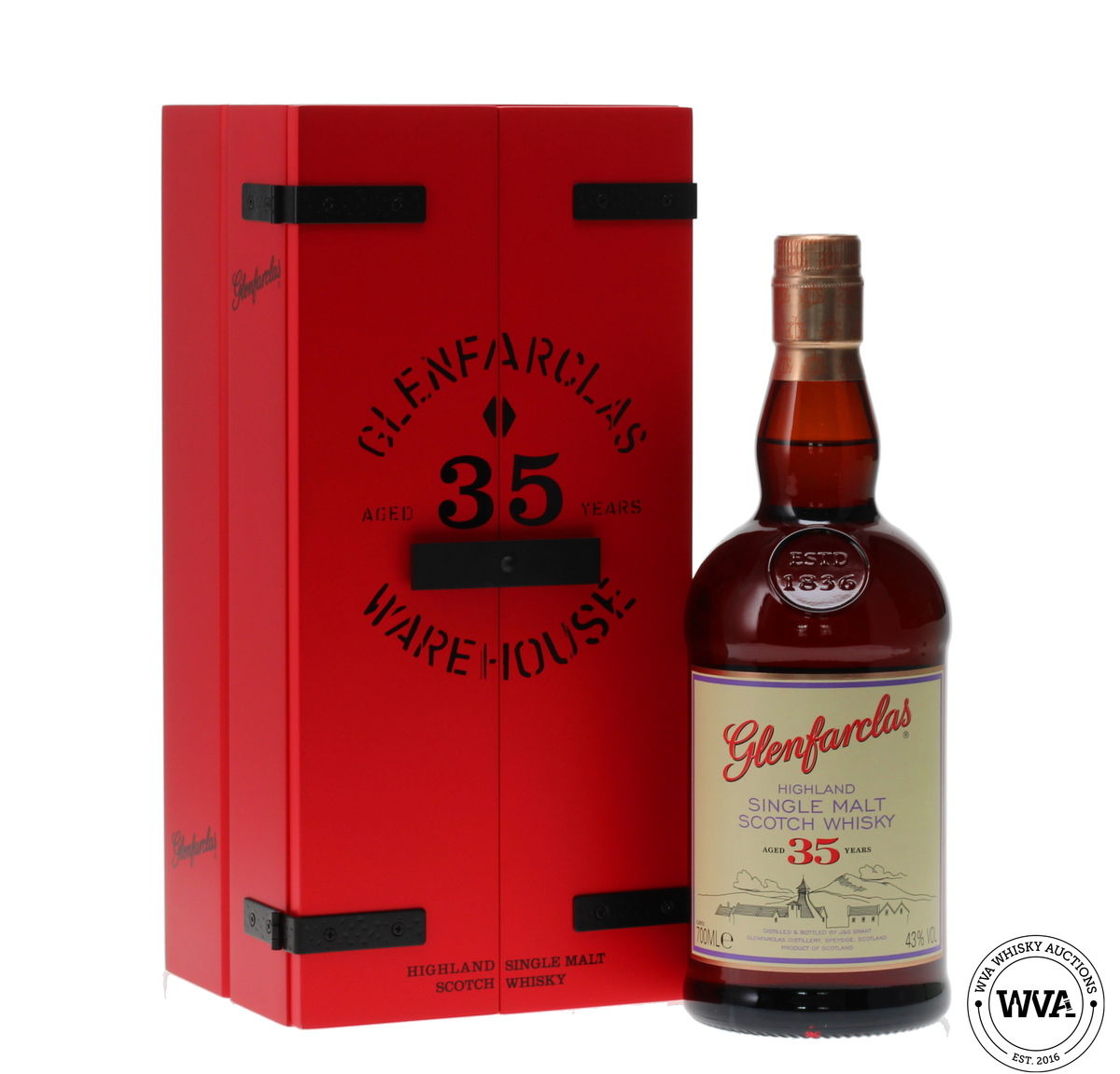 GLENFARCLAS 35 YEAR OLD WAREHOUSE EDITION 