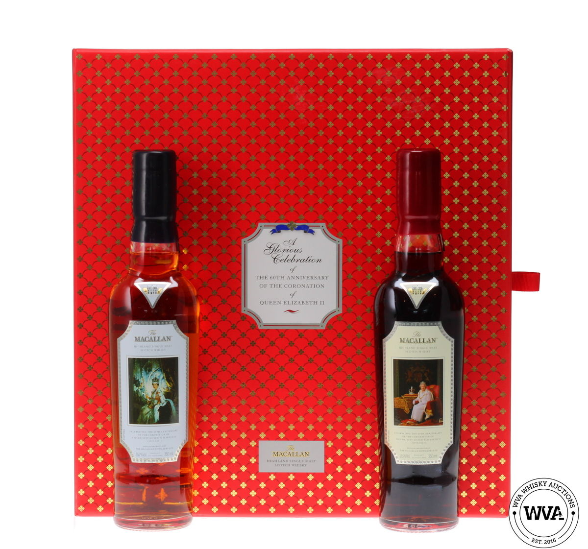 MACALLAN 60TH ANNIVERSARY OF THE CORONATION 2 X 35CL