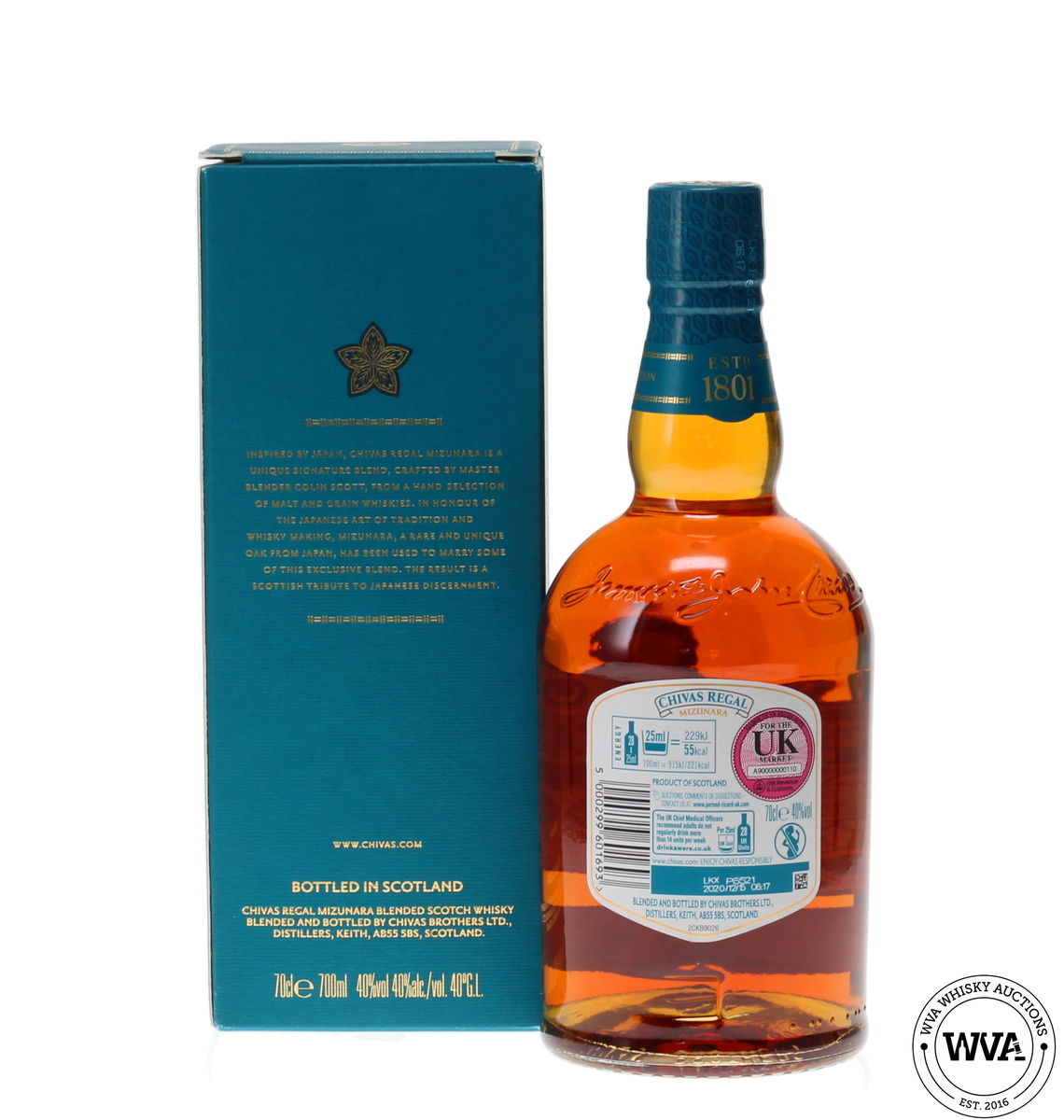 CHIVAS REGAL MIZUNARA 40%