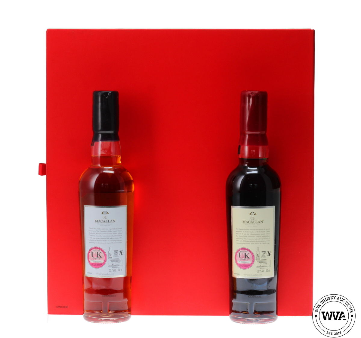 MACALLAN 60TH ANNIVERSARY OF THE CORONATION 2 X 35CL