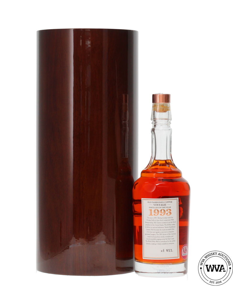 BUFFALO TRACE 1993 25 YEAR OLD O.F.C