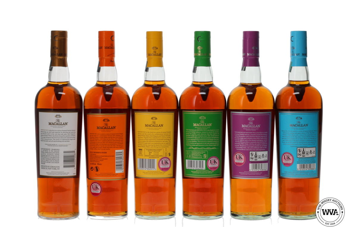 MACALLAN EDITIONS SET (1-6) 