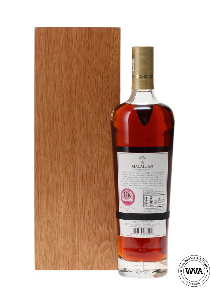 MACALLAN 30 YEAR OLD SHERRY OAK (2021)