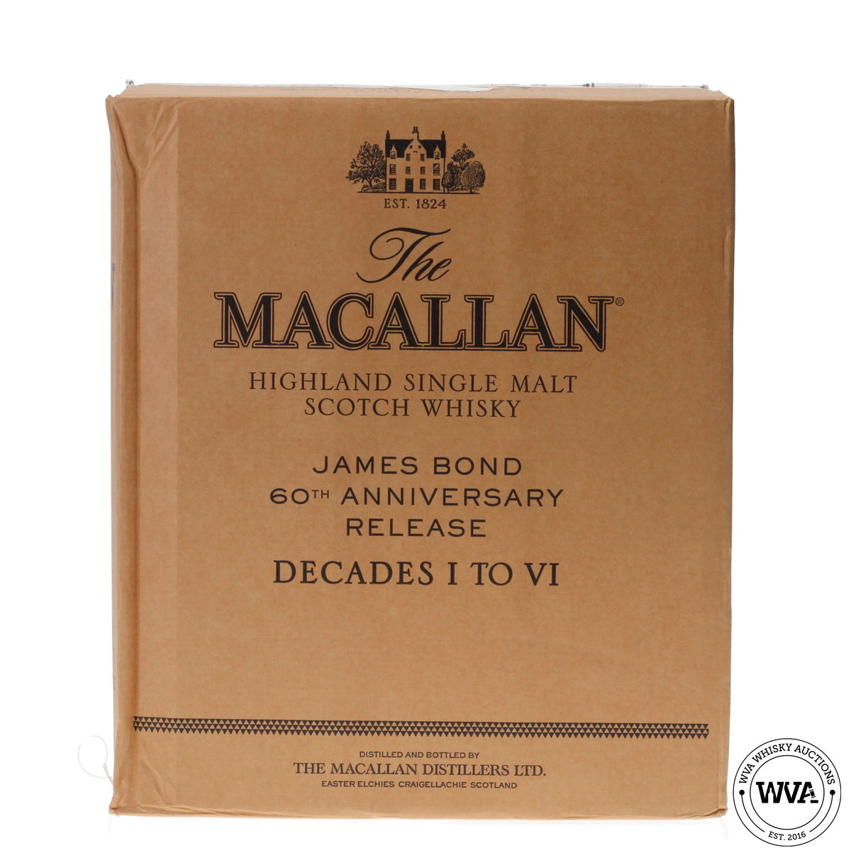 MACALLAN JAMES BOND 60TH ANNIVERSARY - DECADES I - VI